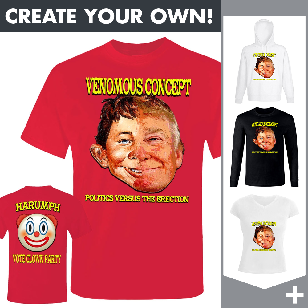 Venomous Concept - Politics Versus the Erection - Merchandising