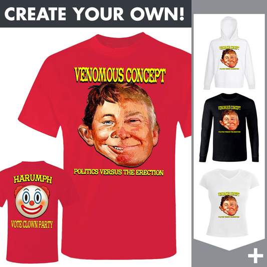 Venomous Concept - Politics Versus the Erection - Merchandising