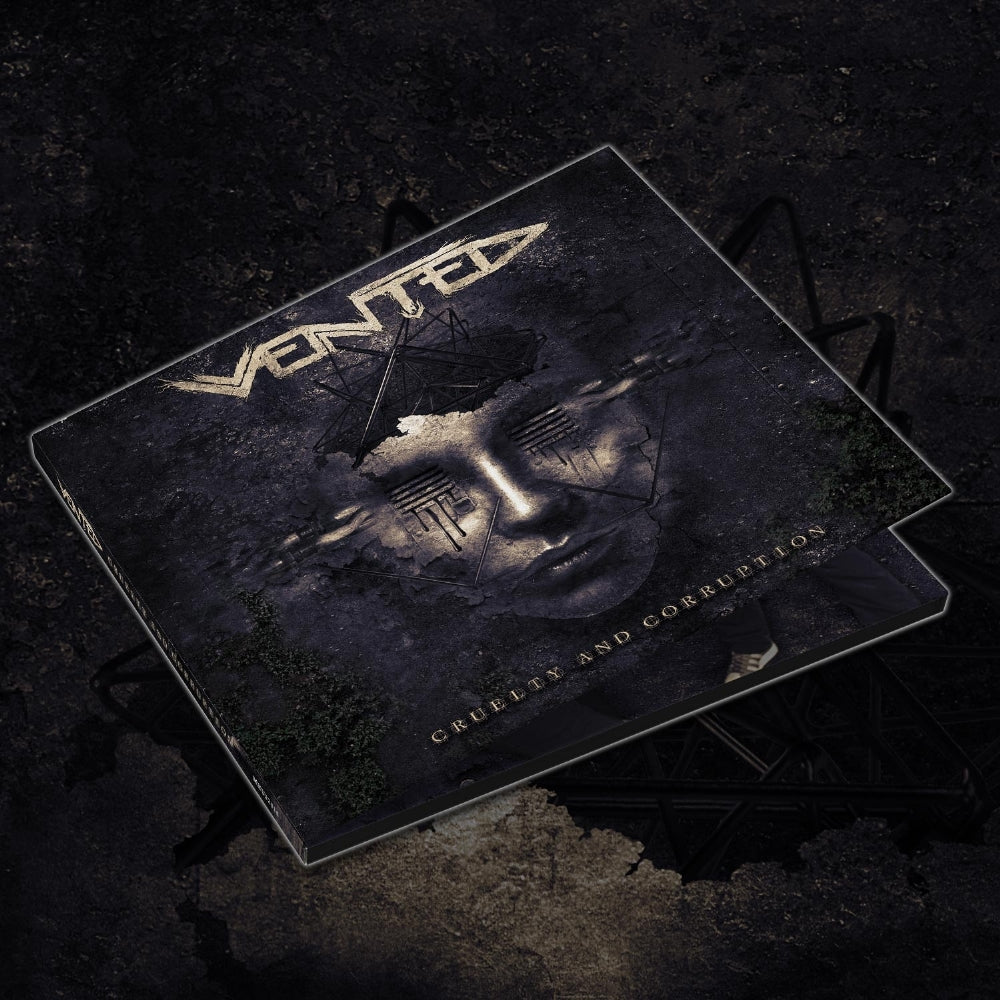 Vented - Cruelty and Corruption - CD DIGIPAK - Metal Hu Records - Image 2