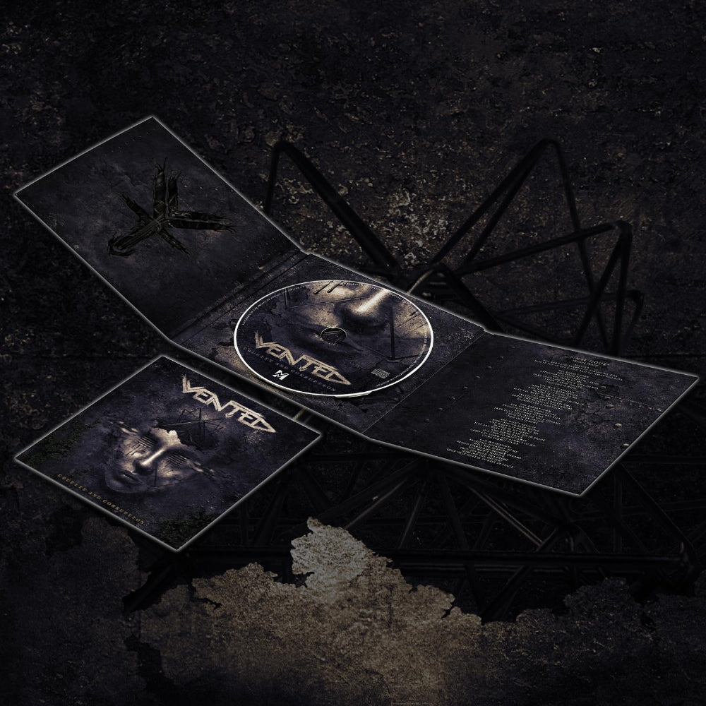 Vented - Cruelty and Corruption - CD DIGIPAK - Metal Hu Records - Image 3