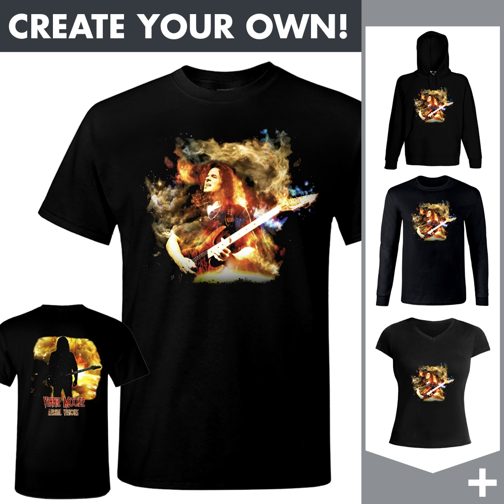 Vinnie Moore - Aerial Visions - Merchandising