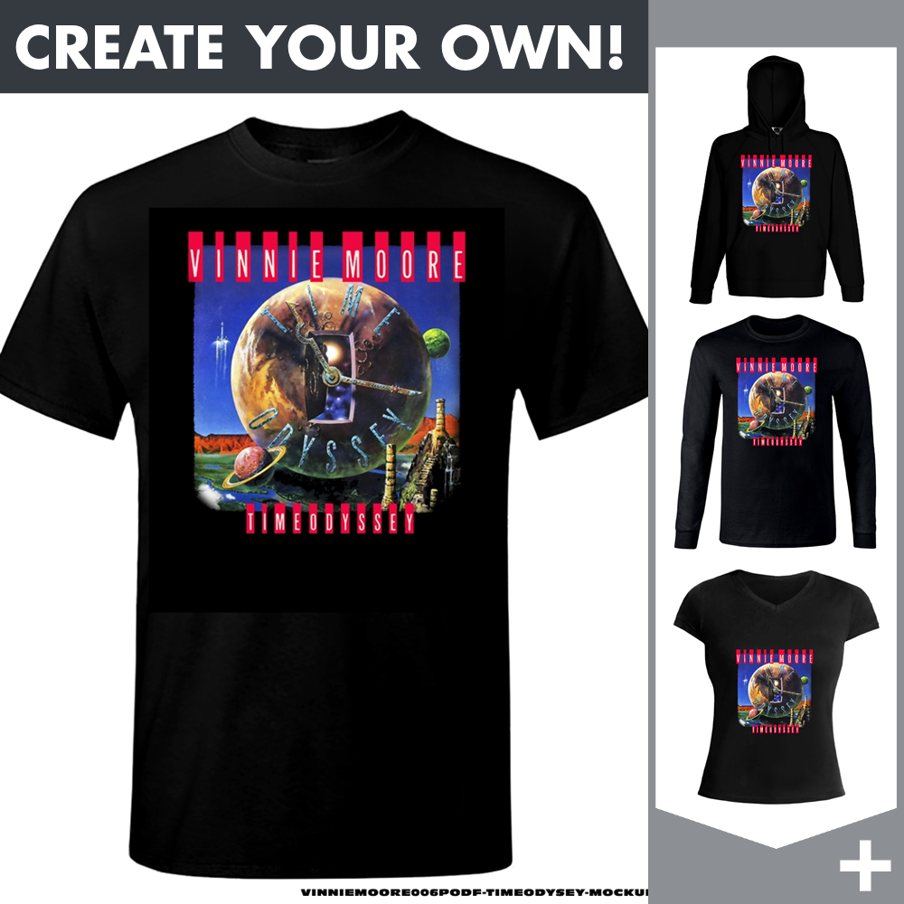 Vinnie Moore - Time Odyssey - Merchandising
