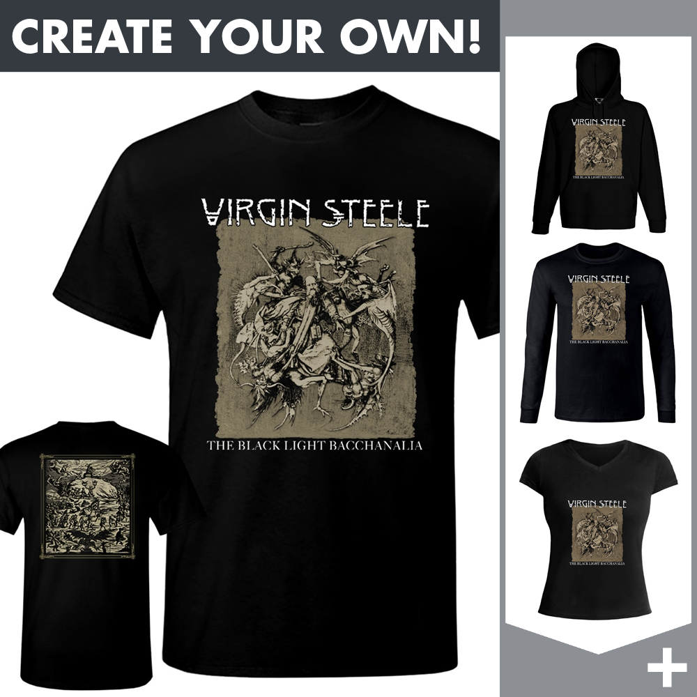 Virgin Steele - Blacklight - Merchandising