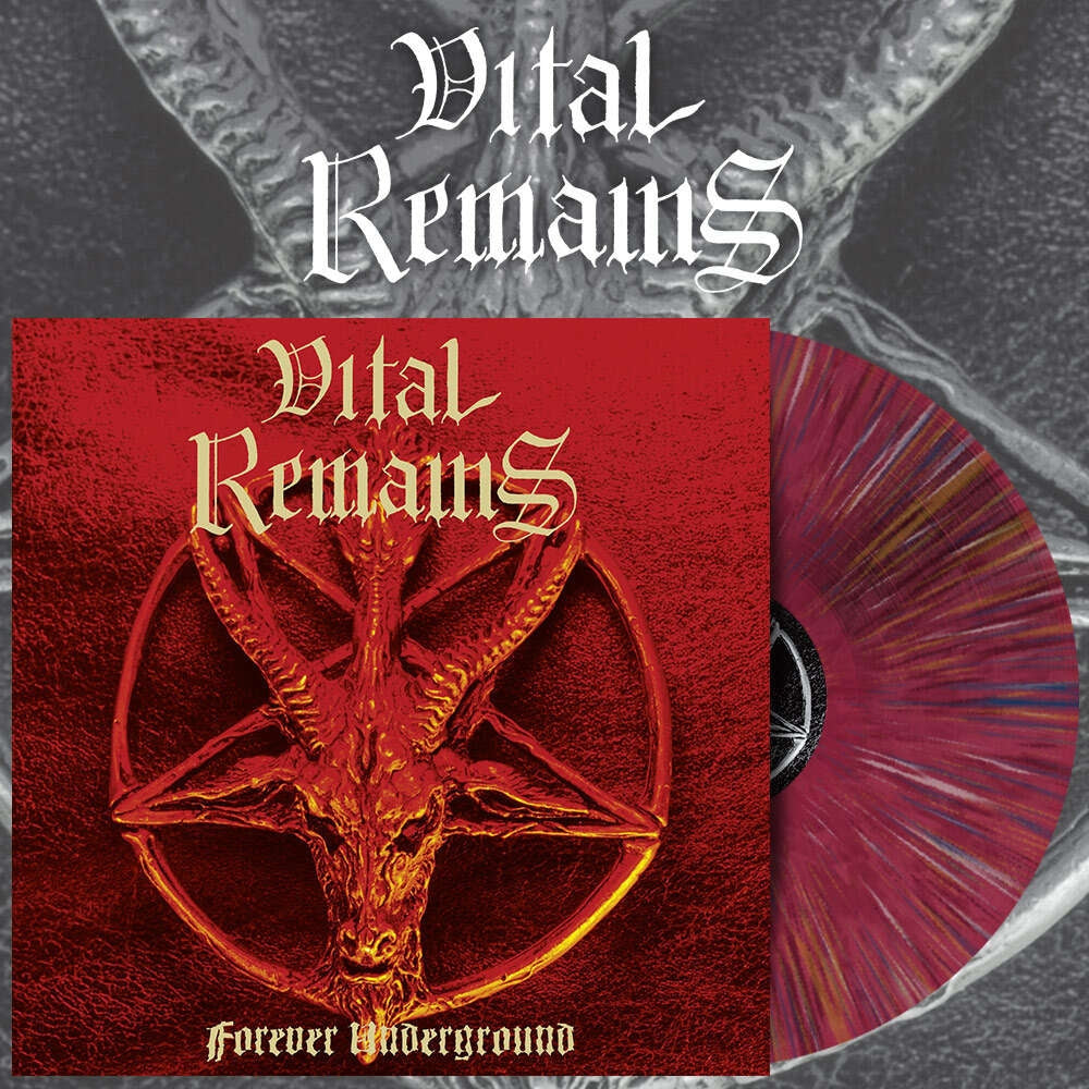 Vital Remains - Forever Underground - LP COLORED - Osmose Productions