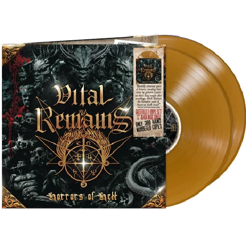 Vital Remains - Horrors of Hell - DOUBLE LP GATEFOLD COLORED - Brutal Planet Records