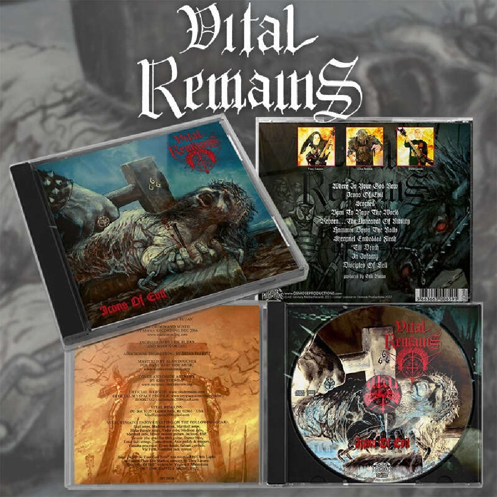 Vital Remains - Icons of Evil - CD - Osmose Productions