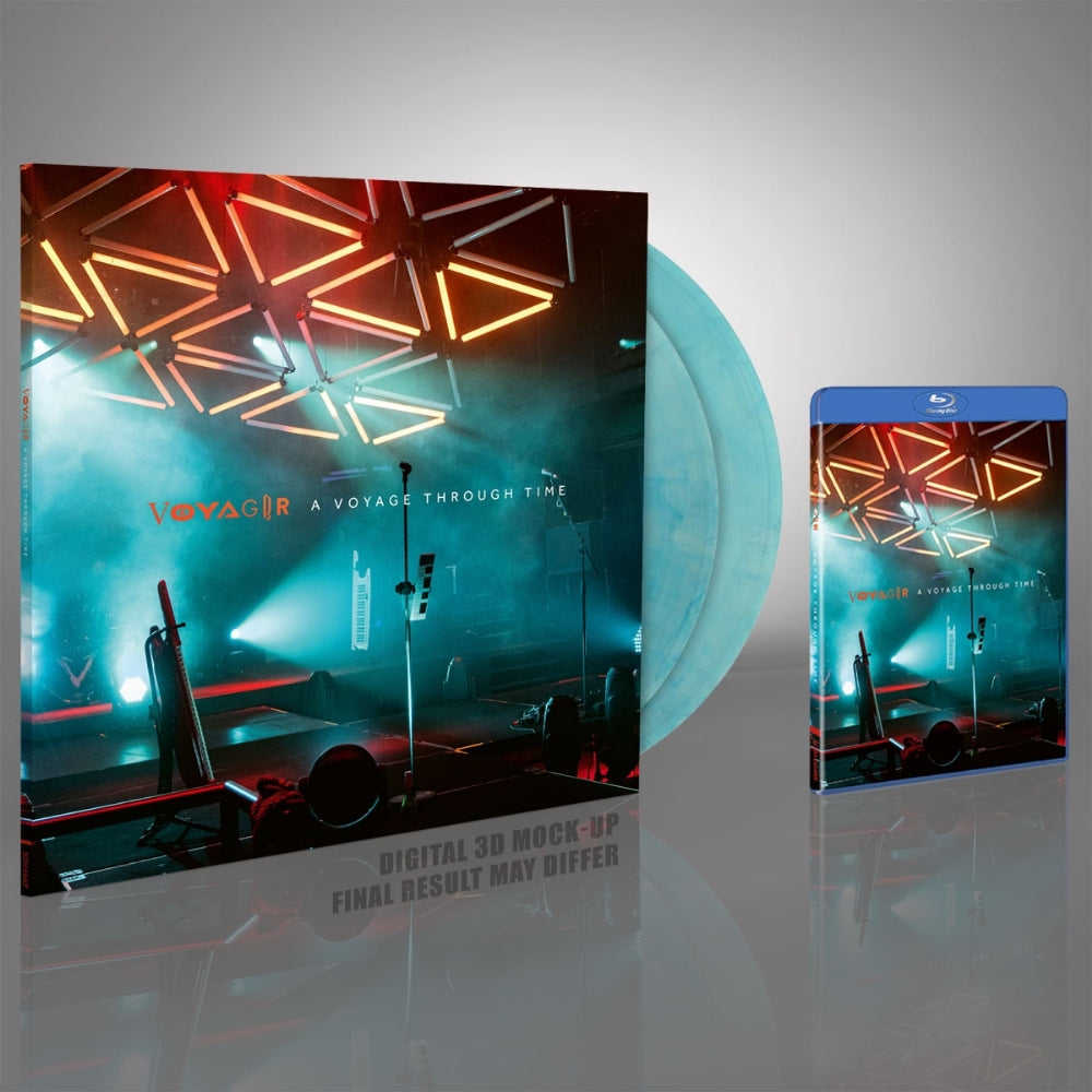 Voyager - A Voyage Through Time - Double LP Gatefold Coloured + Blu-ray - SEASON OF MIST
