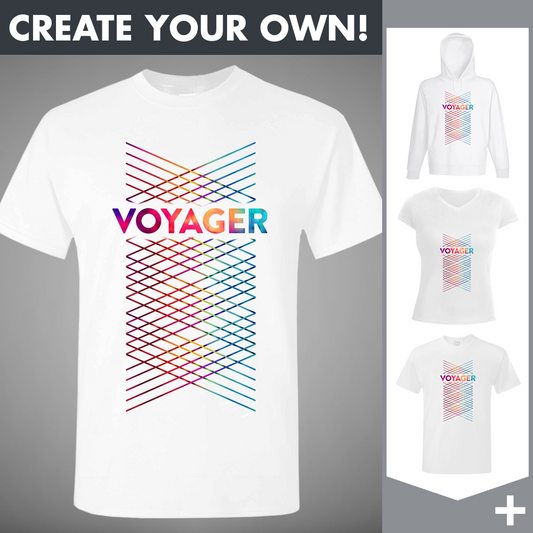 Voyager - Lines [white] - Merchandising