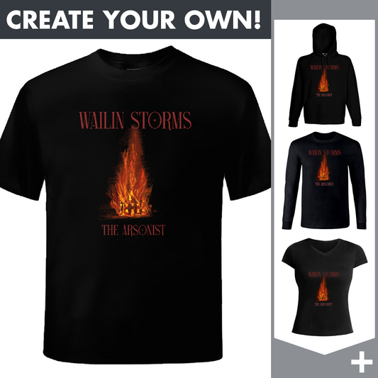 Wailin Storms - The Arsonist - Merchandising
