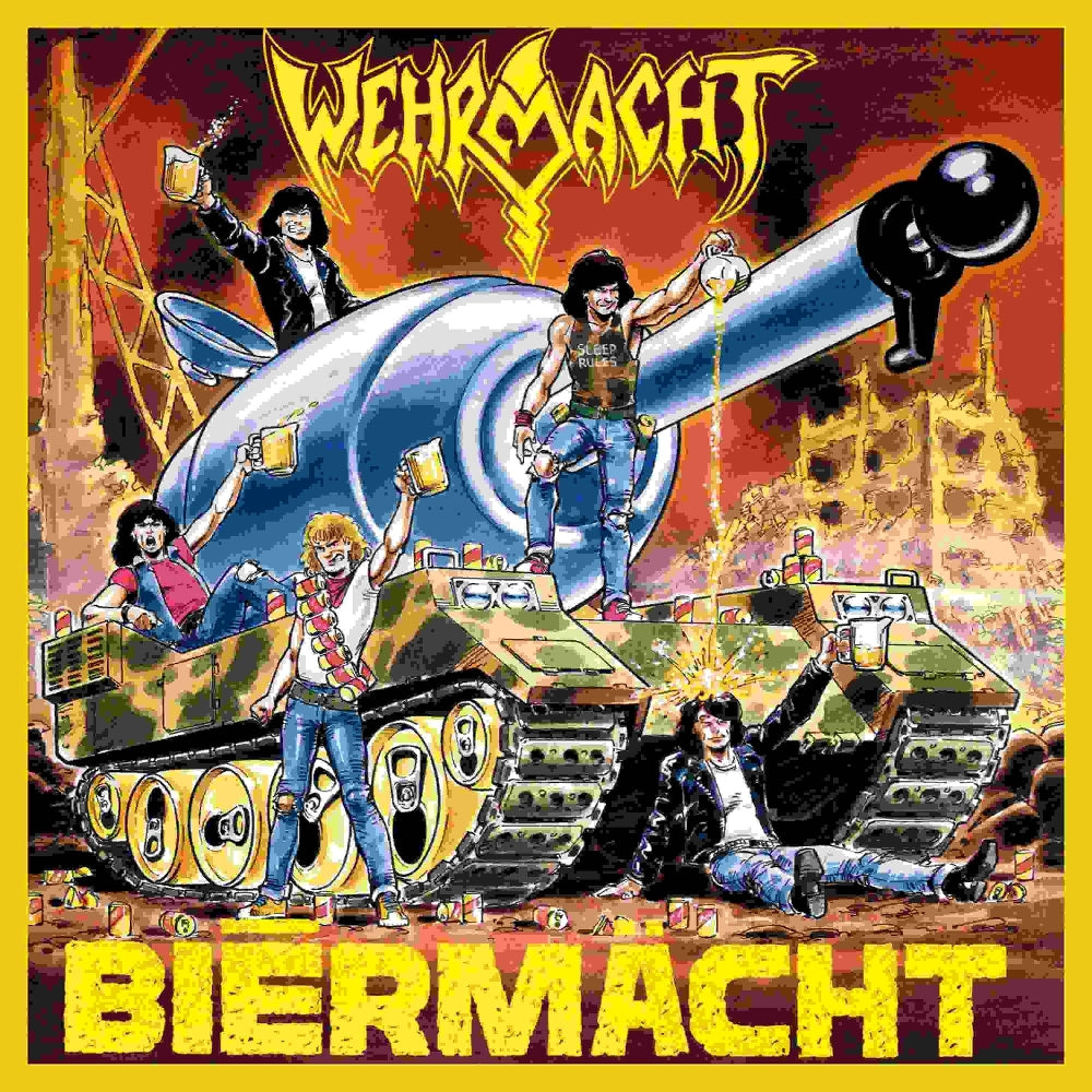 Wehrmacht - Biermacht - LP - Hammerheart Records