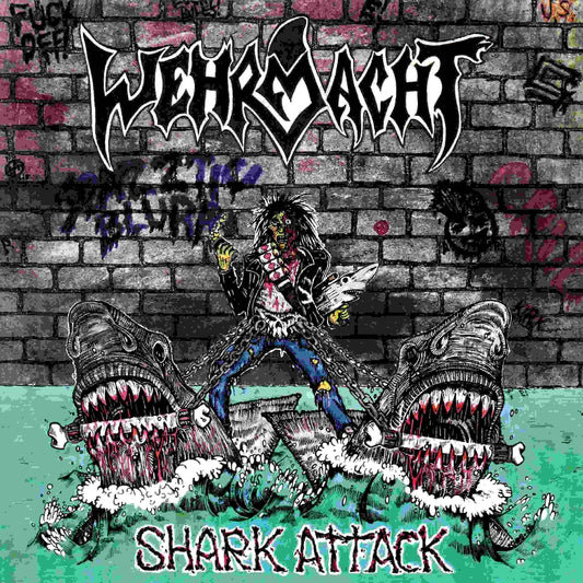 Wehrmacht - Shark Attack - LP - Hammerheart Records