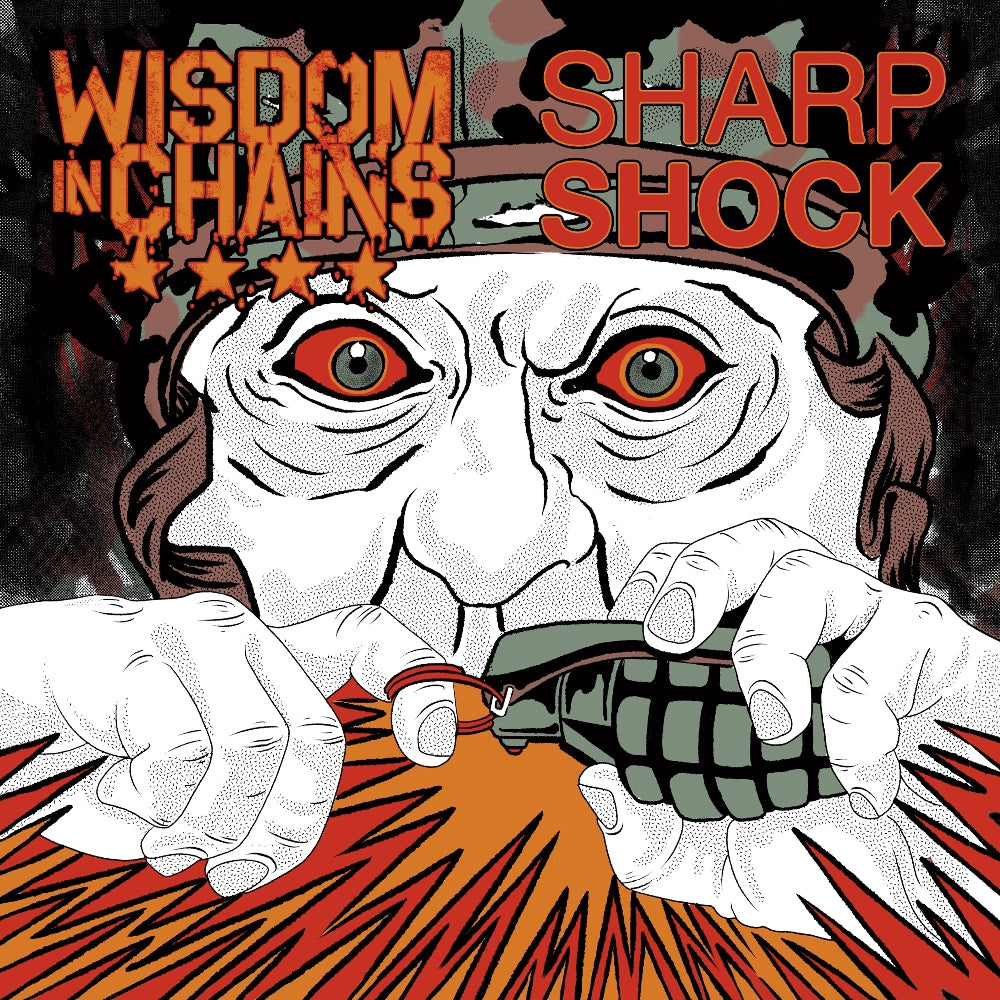 Wisdom In Chains & Sharp Shock - Split - 7 EP - Unknown