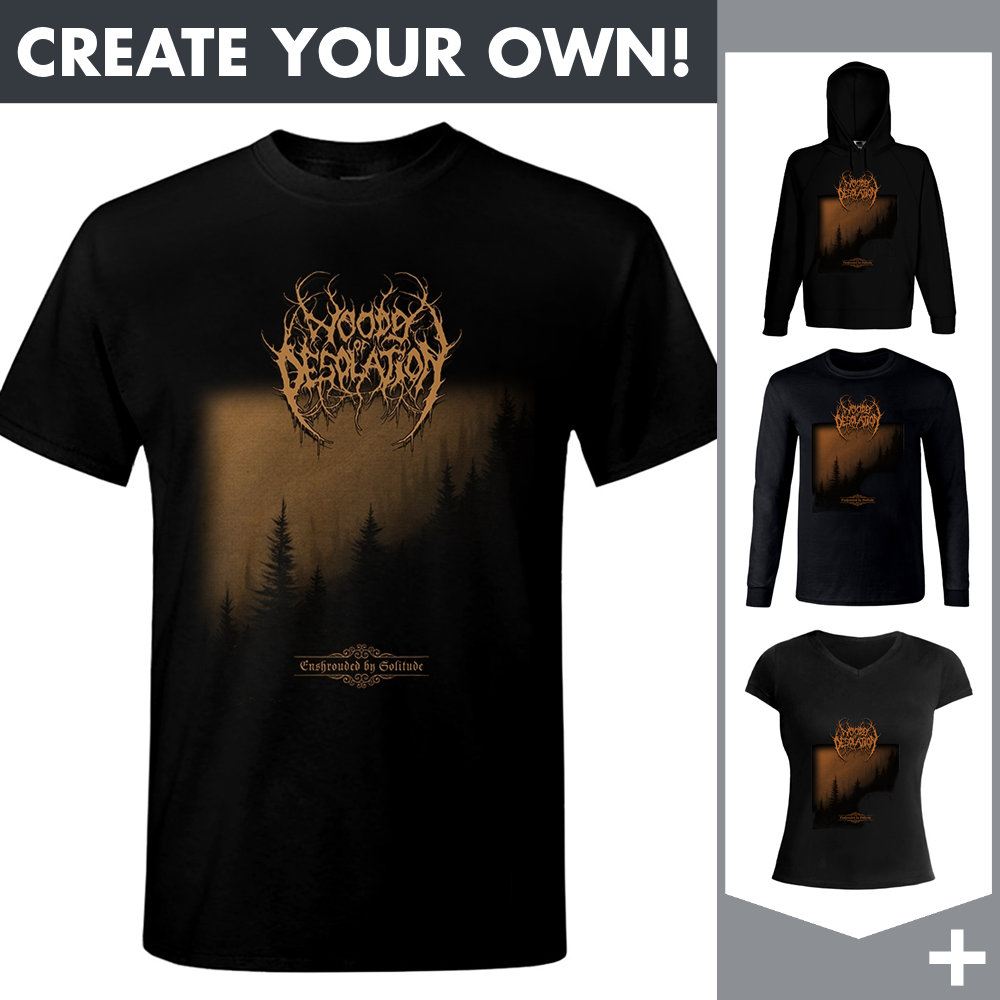 Woods Of Desolation - Enshrouded By Solitude - Merchandising