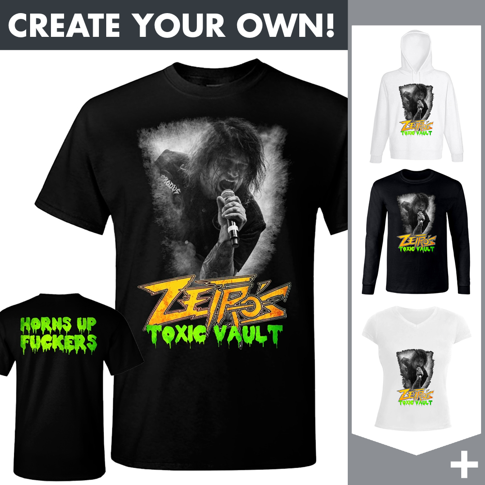 Zetro's Toxic Vault - Black and White - Merchandising