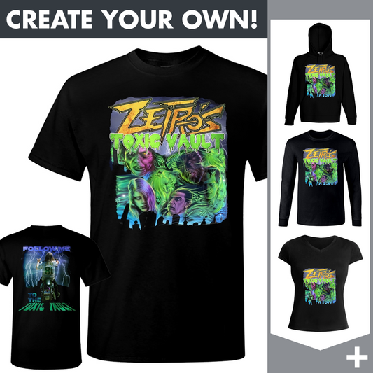 Zetro's Toxic Vault - Horror Bike - Merchandising