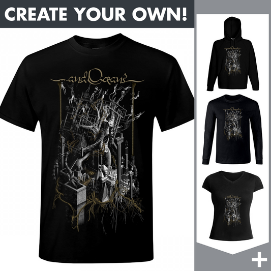 ...and Oceans - The Earth Canvas (golden) - Merchandising