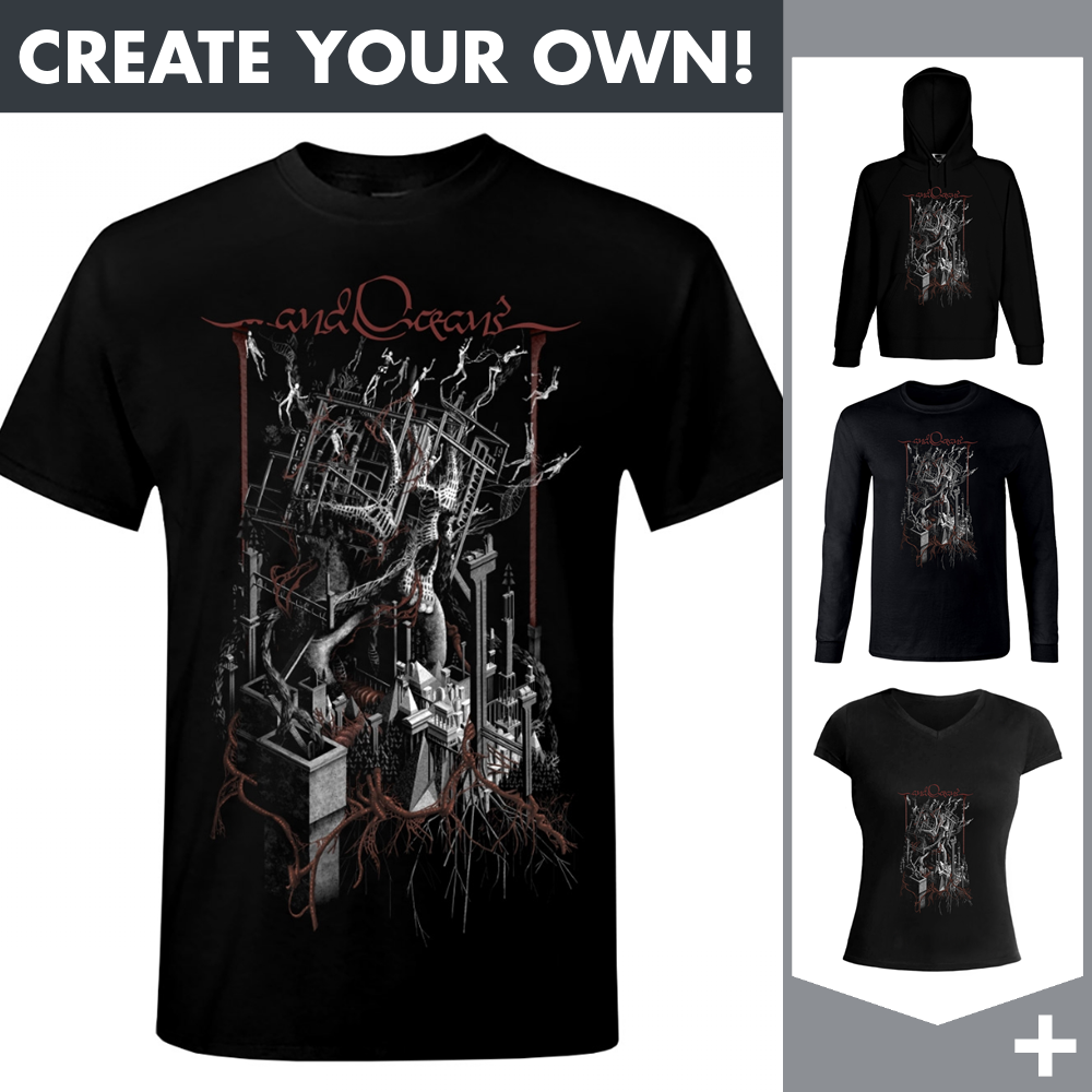...and Oceans - The Earth Canvas (red) - Merchandising