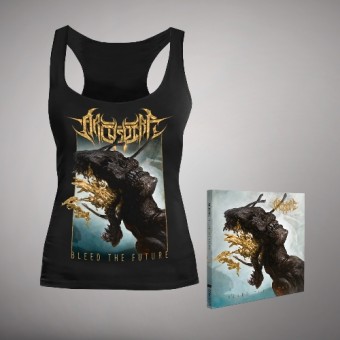 Archspire - Bleed the Future [bundle] - CD Digipak + T-shirt Tank Top bundle (Women)