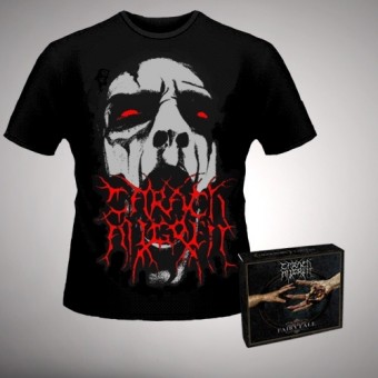 Carach Angren - This Is No Fairytale + Face - CD BOX + T Shirt (Men)