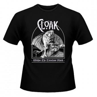 Cloak - Within the Timeless Black (White) - T shirt (Men)