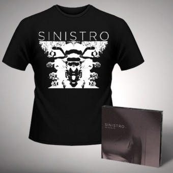 Sinistro - Semente + Sinistro - CD DIGIPAK + T Shirt bundle (Men)