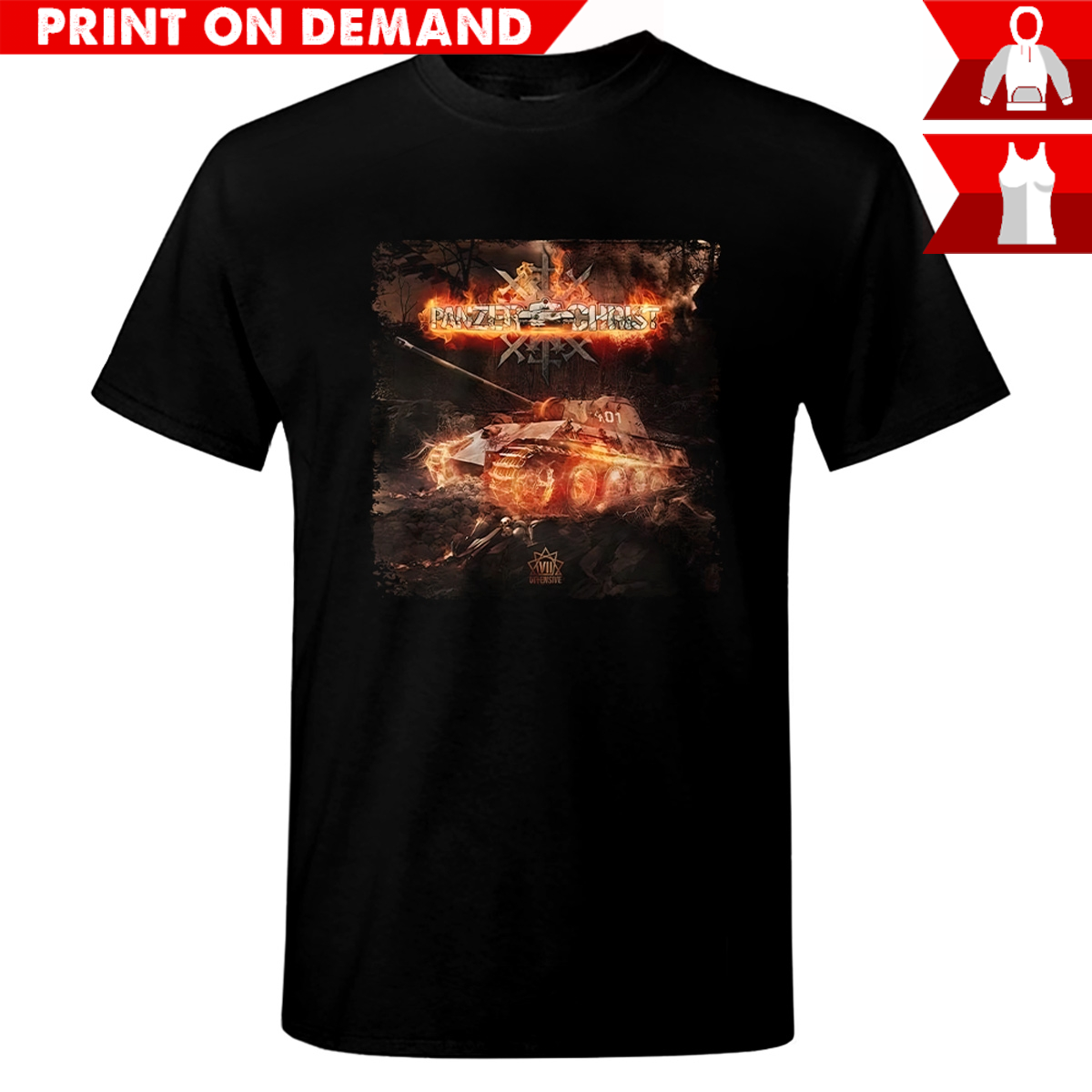 Panzerchrist | The 7th Offensive - Print on demand - Death Metal ...